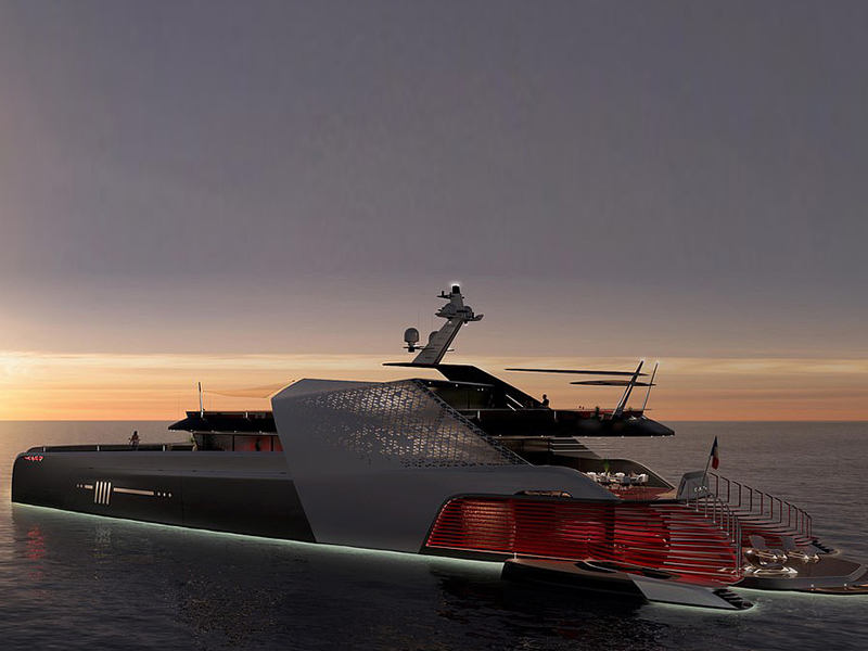 اضغط لمشاهدة الصور: الكشف عن تصميم فريد ليخت فاخر بتكلفة 130 مليون دولار!